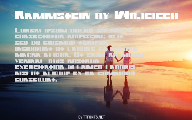 Rammstein by Wojciech example